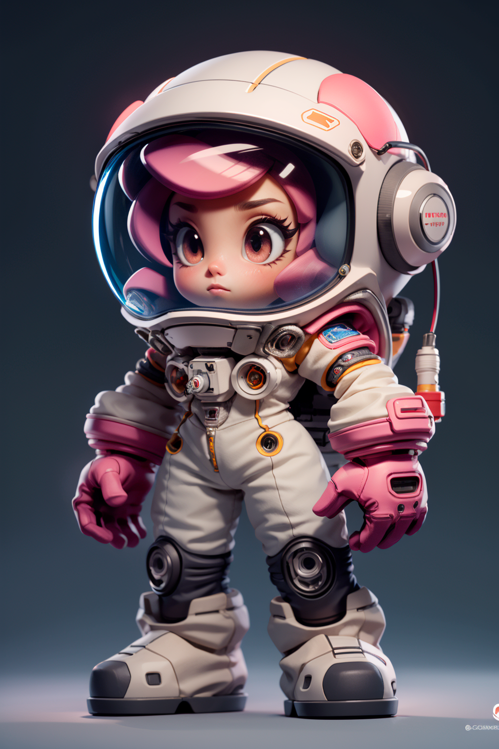 01923-1254433038-masterpiece, best quality, 8k, cinematic light, ultra high res, chibi, 1girl, solo, astronaut, spacesuit, helmet, space helmet,.png
